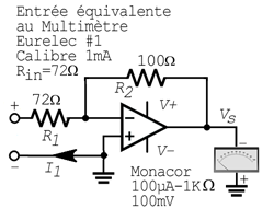 multimètre Eurelec Modèle 1